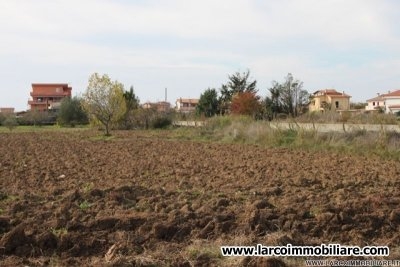 Building land in central and residential area