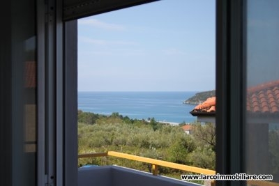 Newly built apartment with view over the Isle of Cirella 