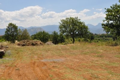 Building land in panoramic area