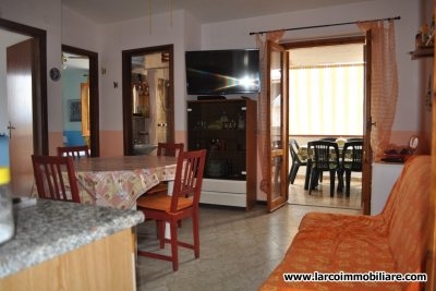 Furnished apartment in touristic complex with panoramic sea view