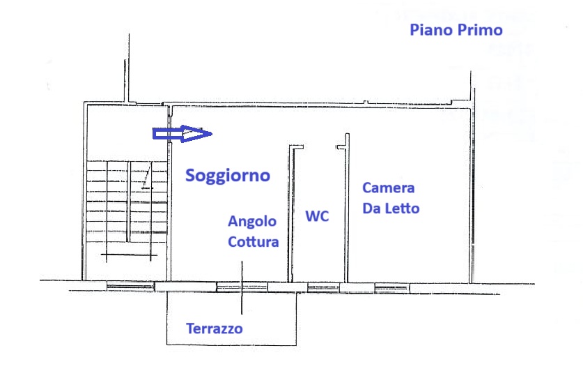 One-Bedroom Apartment for Sale in Scalea – Via Dante Alighieri One-Bedroom Apartment for Sale in Scalea – Via Dante Alighieri